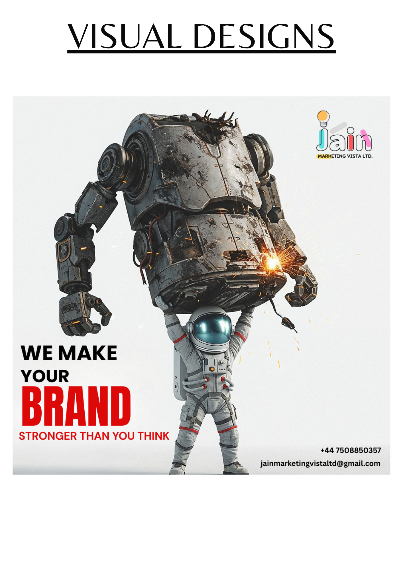 Jain Marketing Vista - Cyber Mech Astronaut